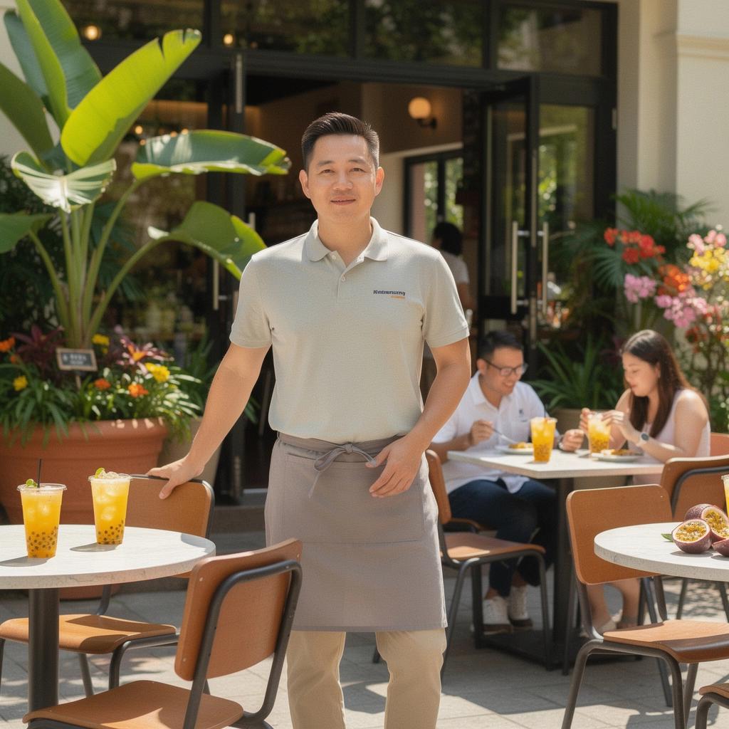 Fűszeres, citrusos illatú passiógyümölcs tea gőzölgő csészében.